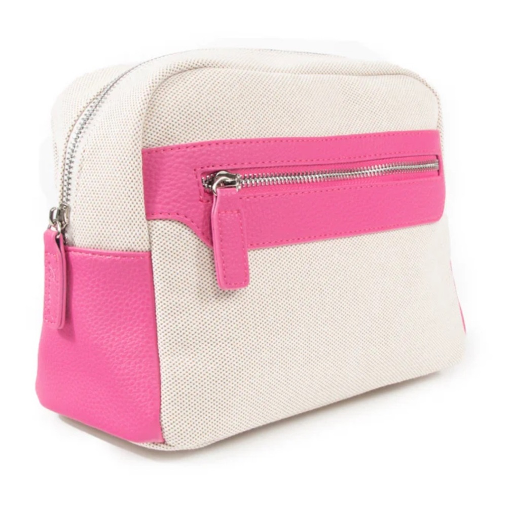 NWT Brouk Pink Capri Cosmetics Bag